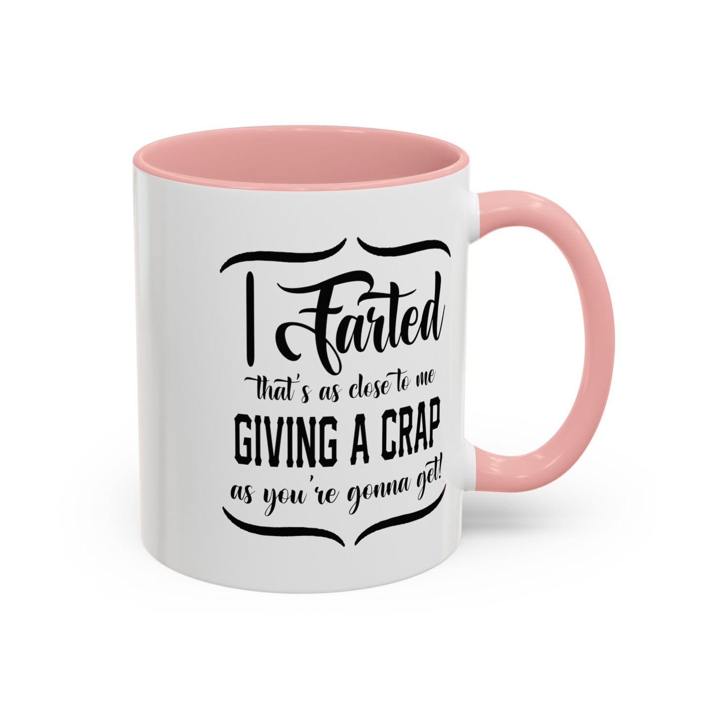 Giving a Crap-Accent Coffee Mug (11, 15oz)