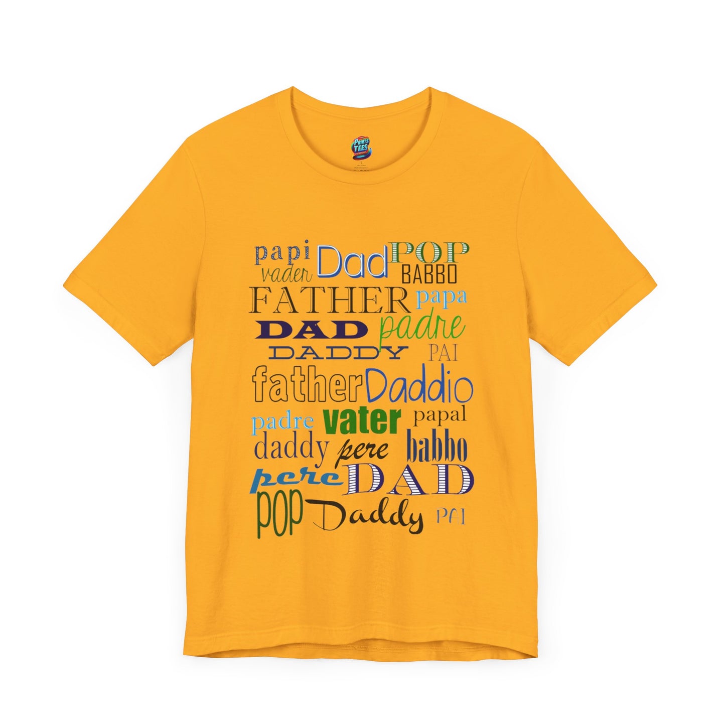 Dad Names-Jersey Knit T-Shirt