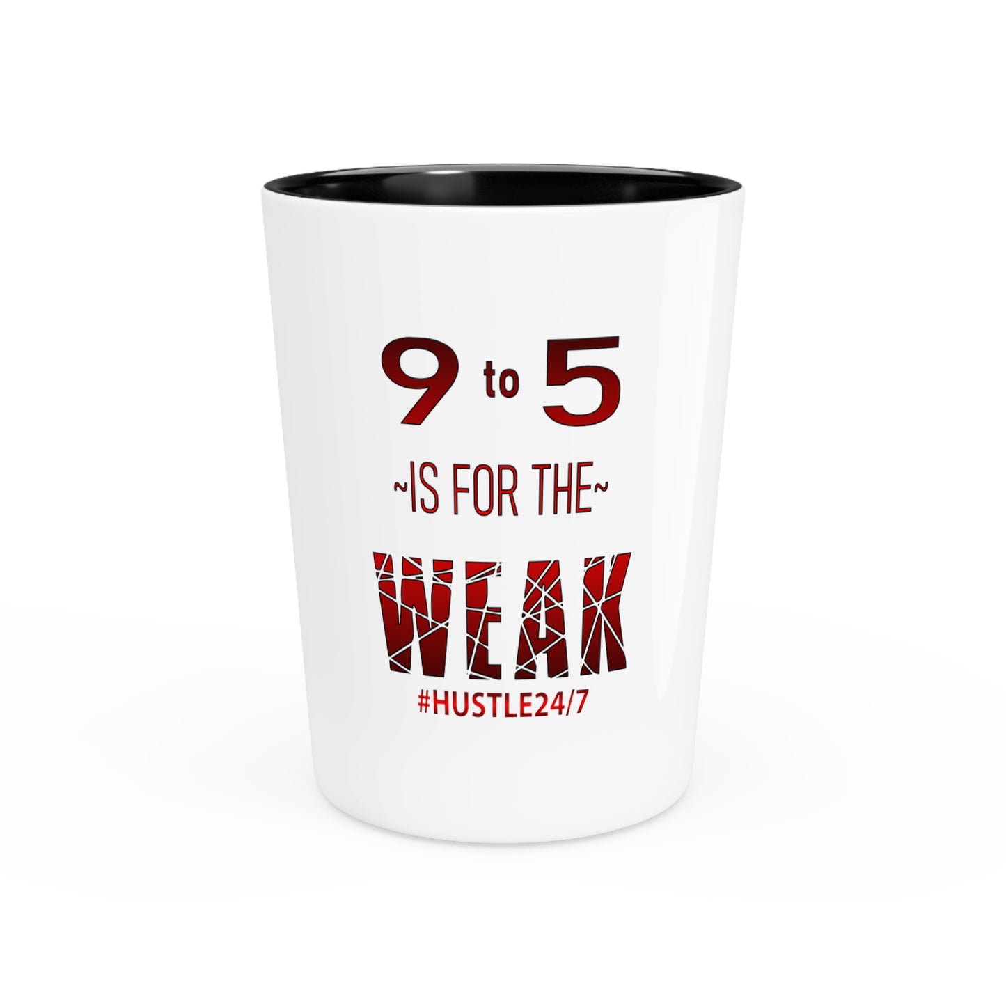 9 to 5-Shot Glass, 1.9oz