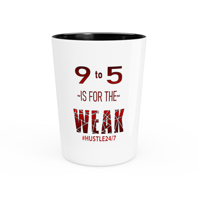 9 to 5-Shot Glass, 1.9oz