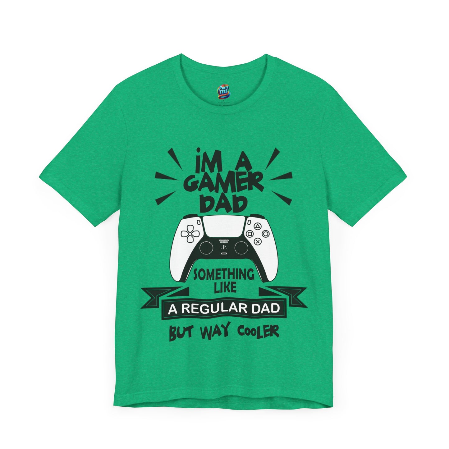Gamer Dad-Jersey Knit T-Shirt