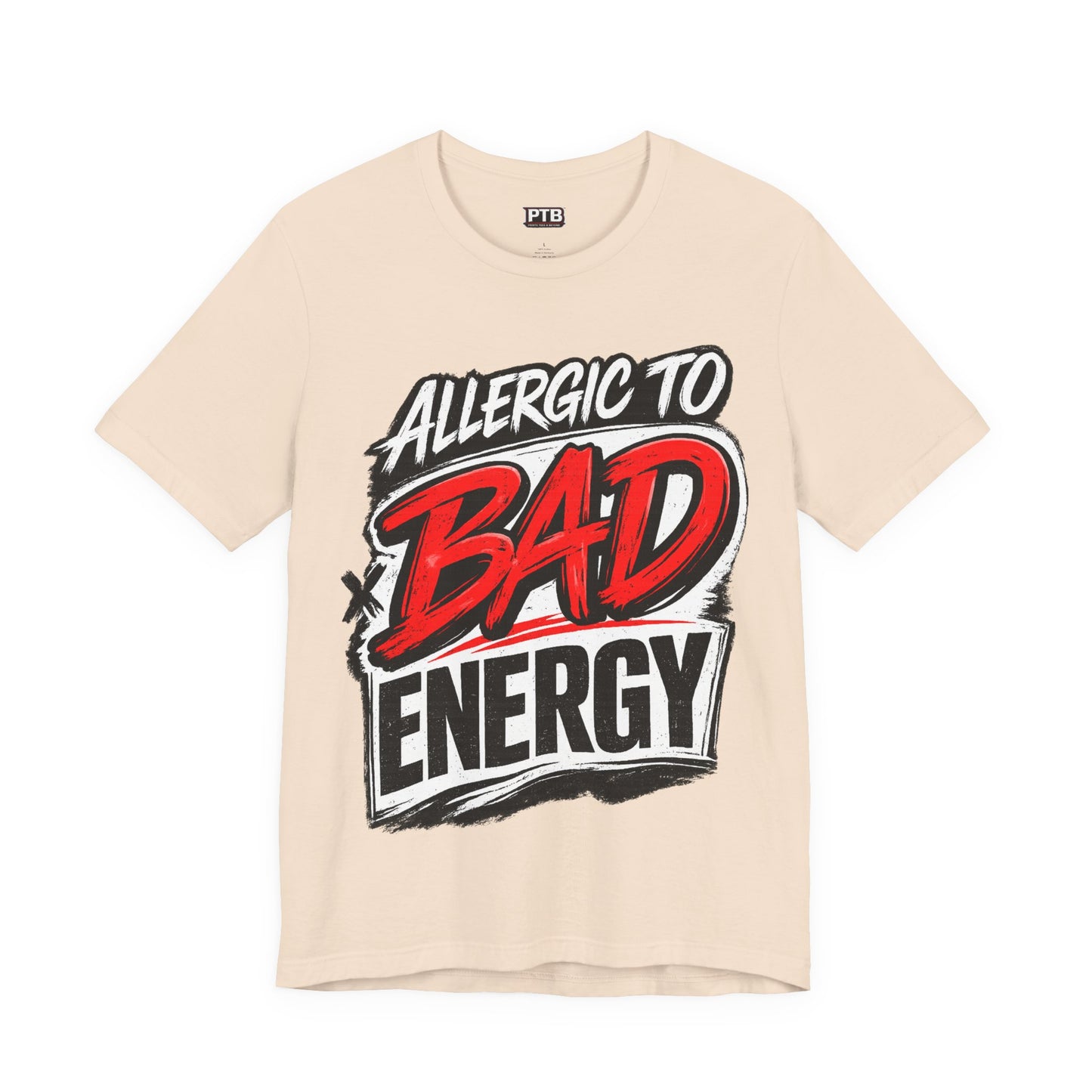 Allergic To Bad Energy-Premium Jersey Tee