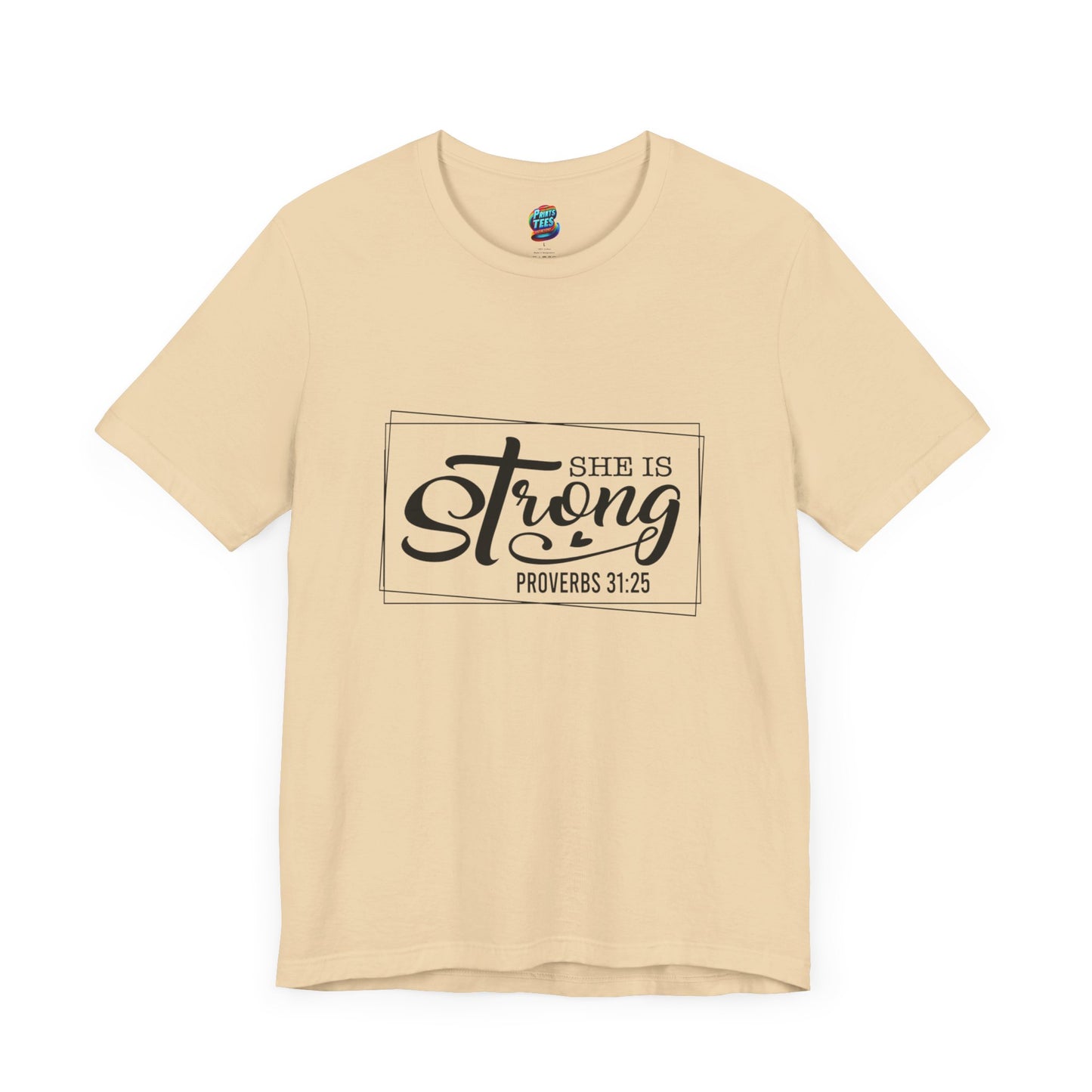 She is Strong-Jersey Knit T-Shirt