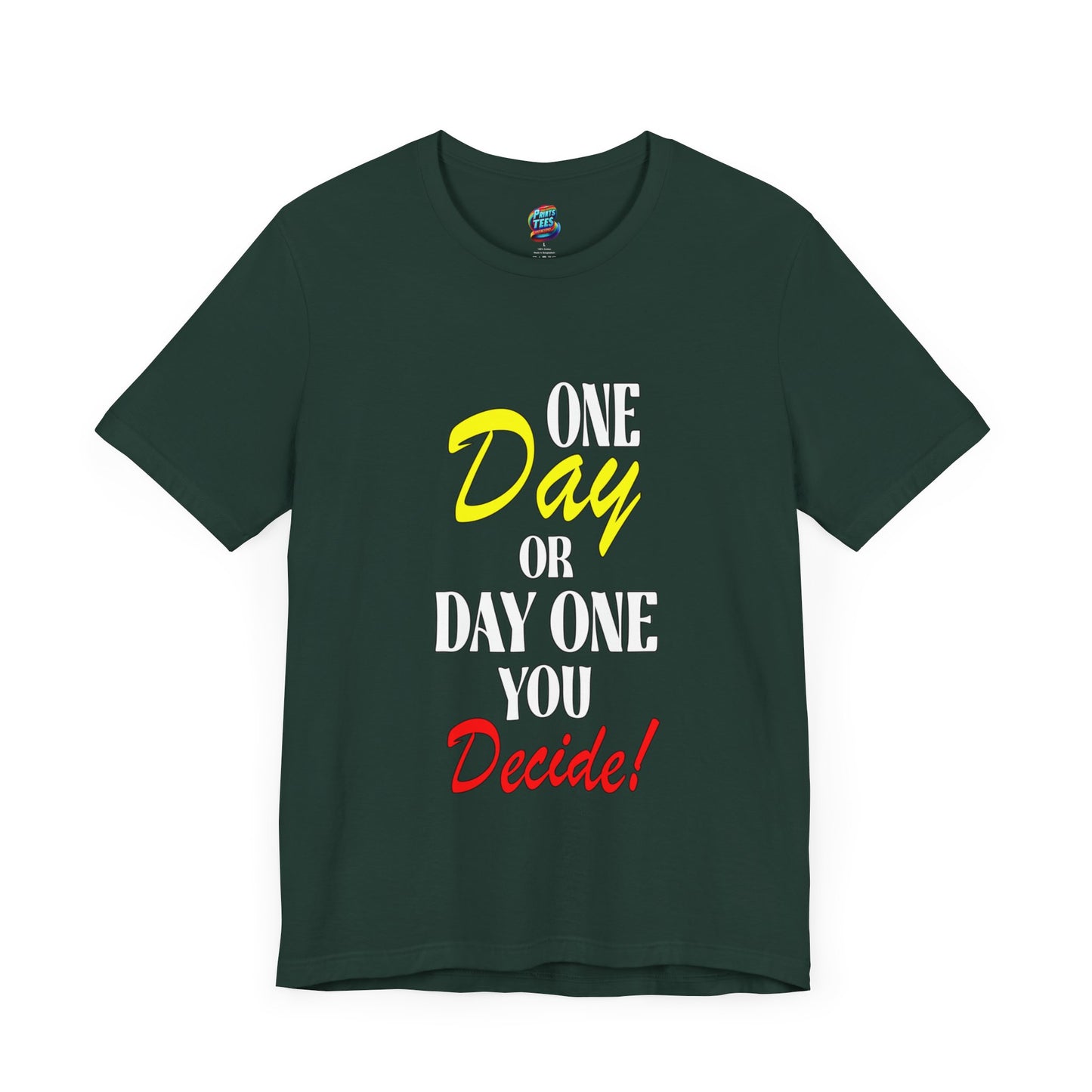 One Day-Jersey Knit T-Shirt