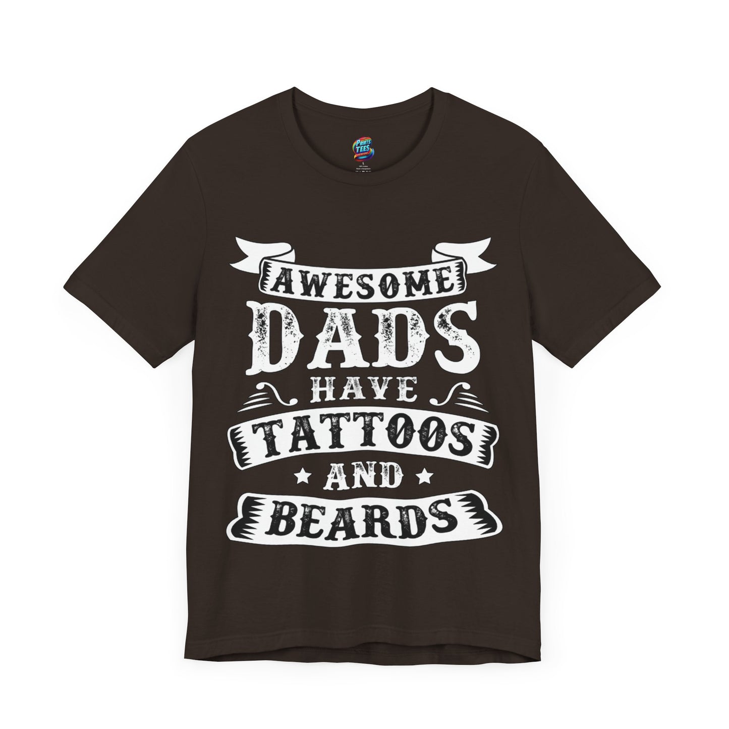 Beards and Tattoos-Jersey Knit T-Shirt
