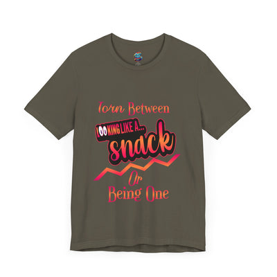 A Snack-Jersey Knit T-Shirt