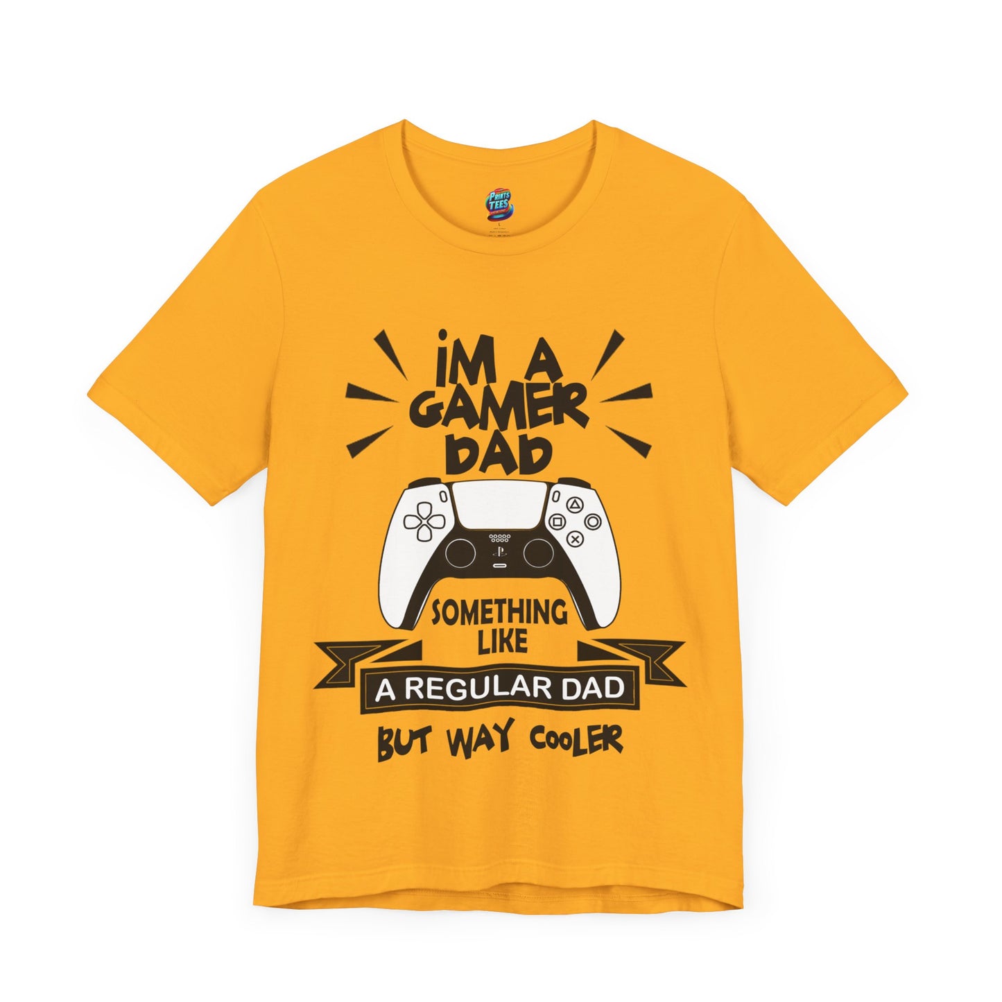 Gamer Dad-Jersey Knit T-Shirt