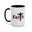 Faith-Accent Coffee Mug (11, 15oz)