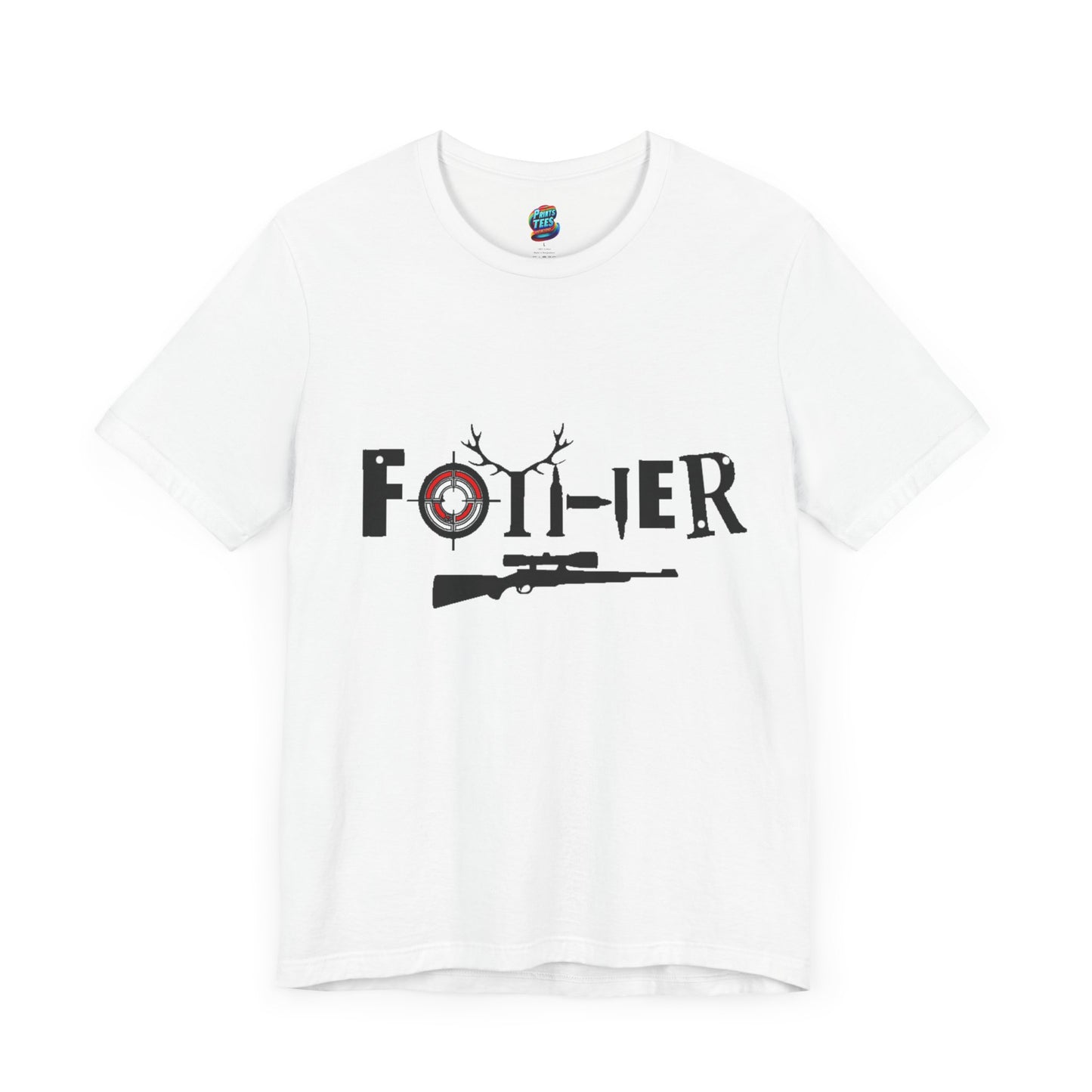 Hunting Father-Jersey Knit T-Shirt