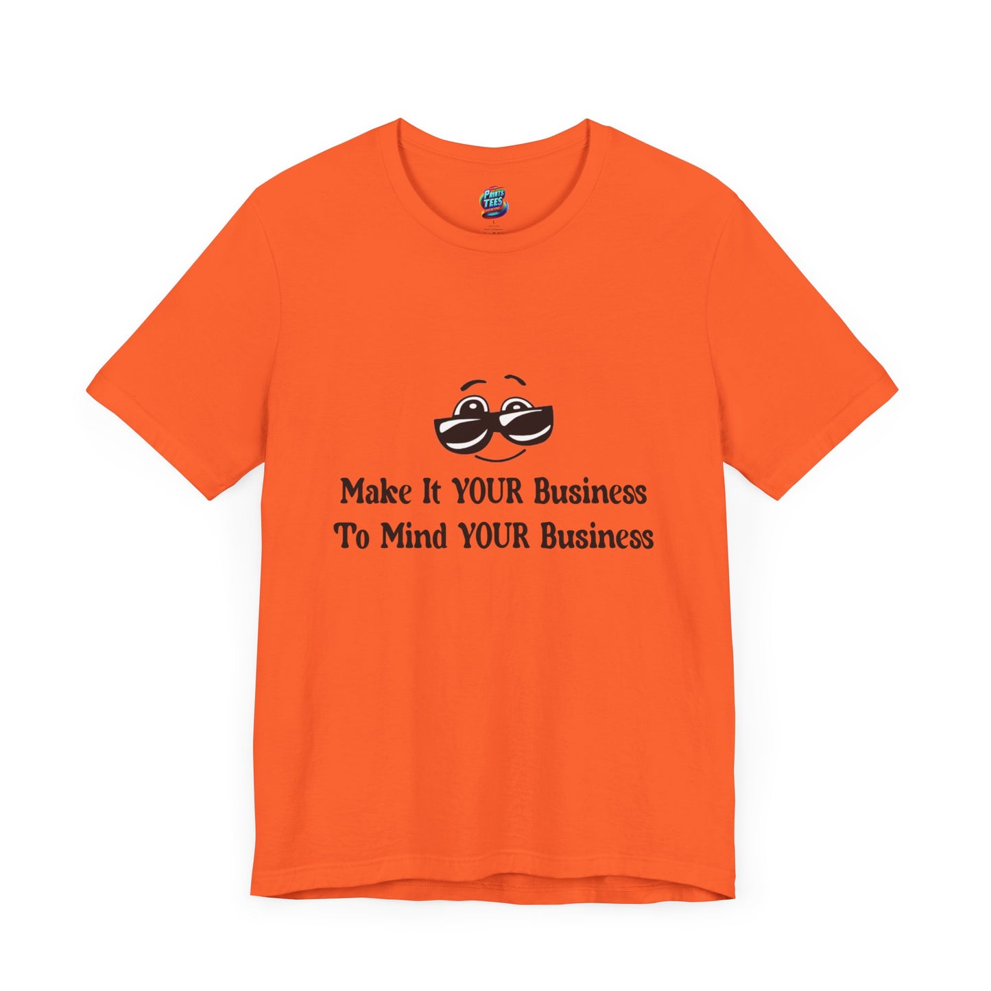 Make it Your Business-Jersey Knit T-Shirt