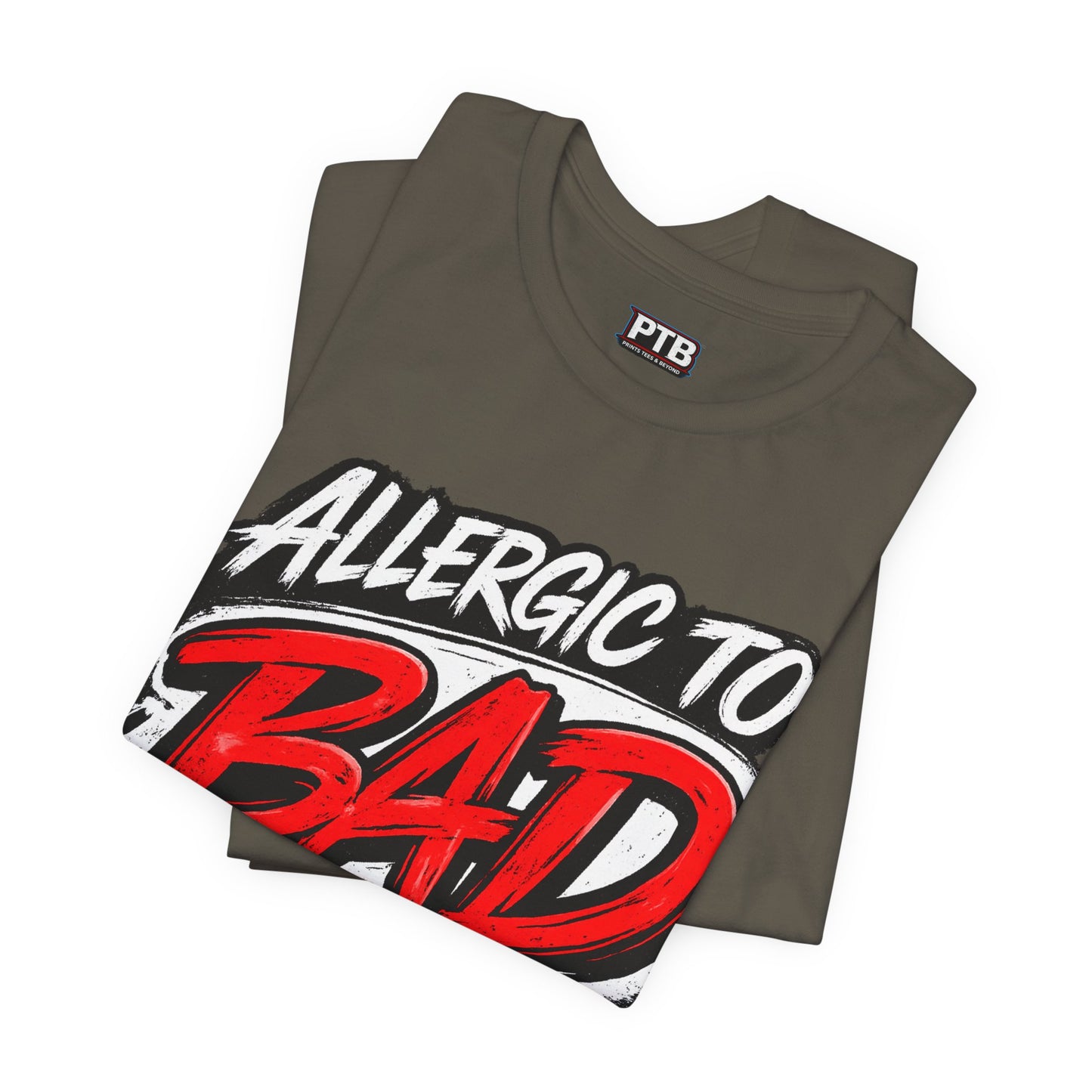 Allergic To Bad Energy-Premium Jersey Tee