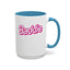 Pink Baddie-Accent Coffee Mug (11, 15oz)