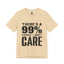 I Don't Care-Jersey Knit T-Shirt