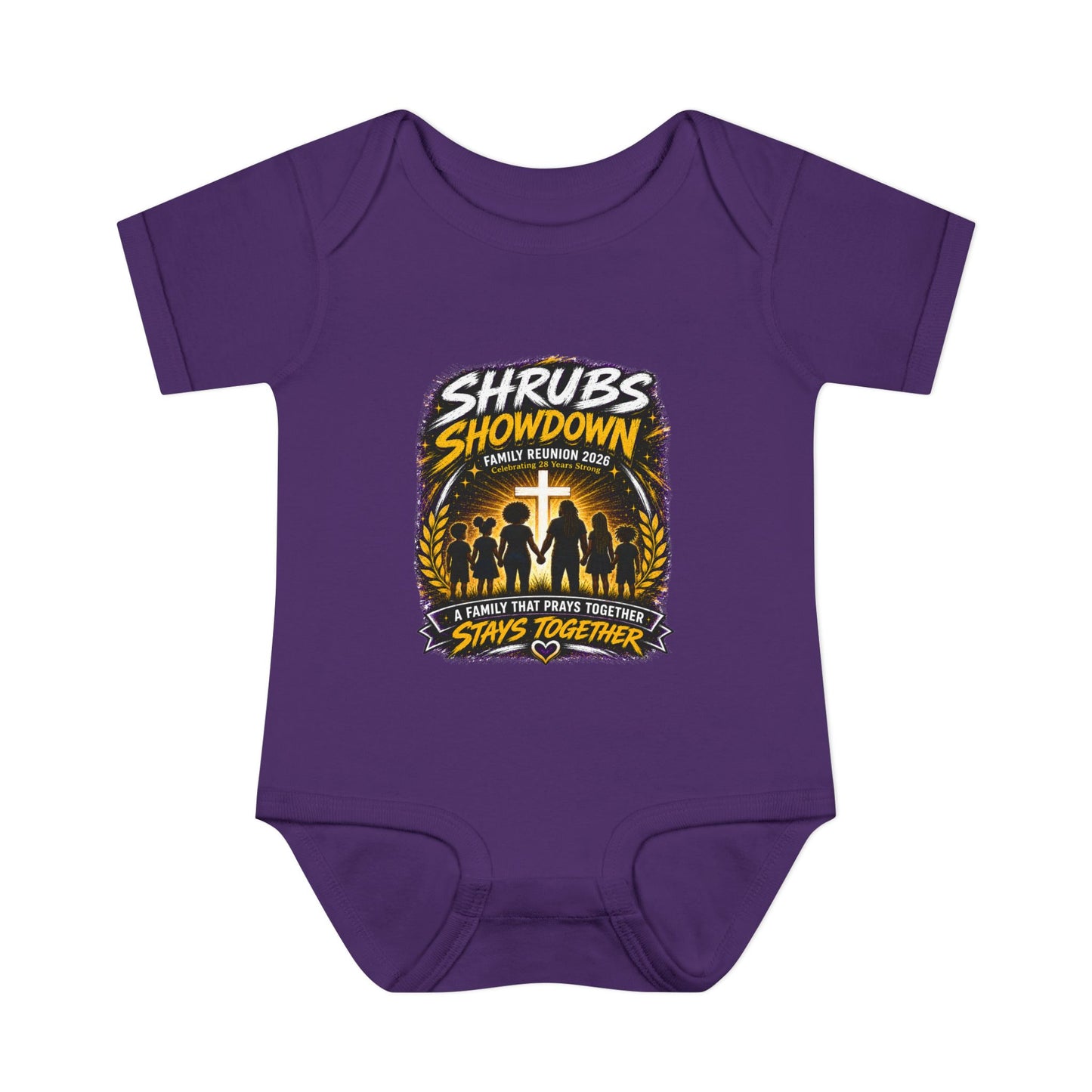 Shrubs Showdown Family Reunion Infant Bodysuit 2026