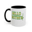 Hello Mother-Accent Coffee Mug (11, 15oz)