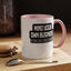 Mind Yours or Invest-Accent Coffee Mug (11, 15oz)