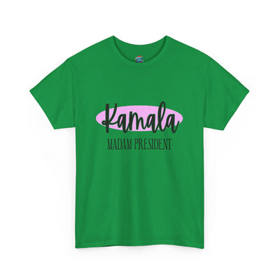 Kamala-Madam President-Pink-Heavy Cotton Classic Tee