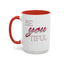 Beyoutiful-Accent Coffee Mug (11, 15oz)