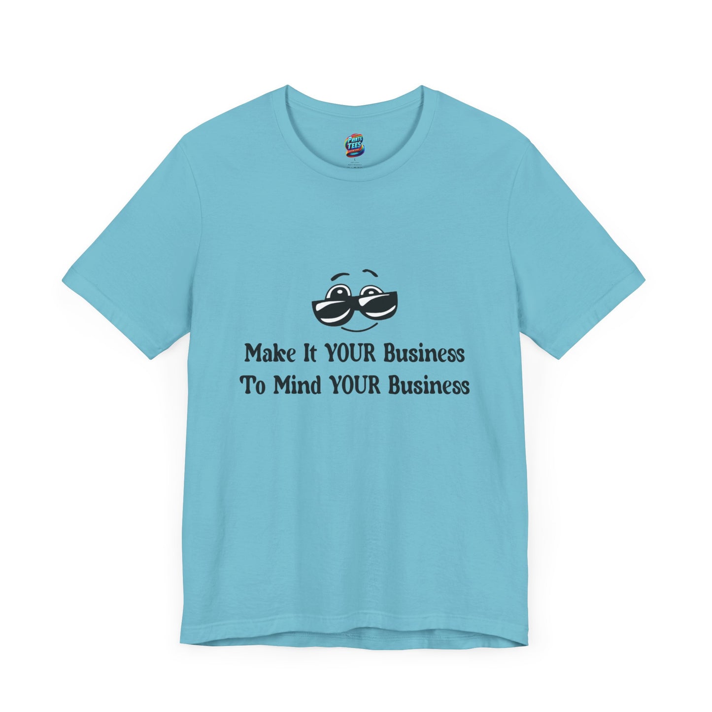 Make it Your Business-Jersey Knit T-Shirt