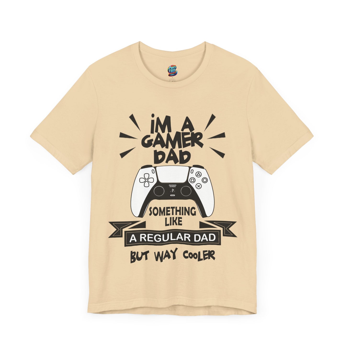 Gamer Dad-Jersey Knit T-Shirt