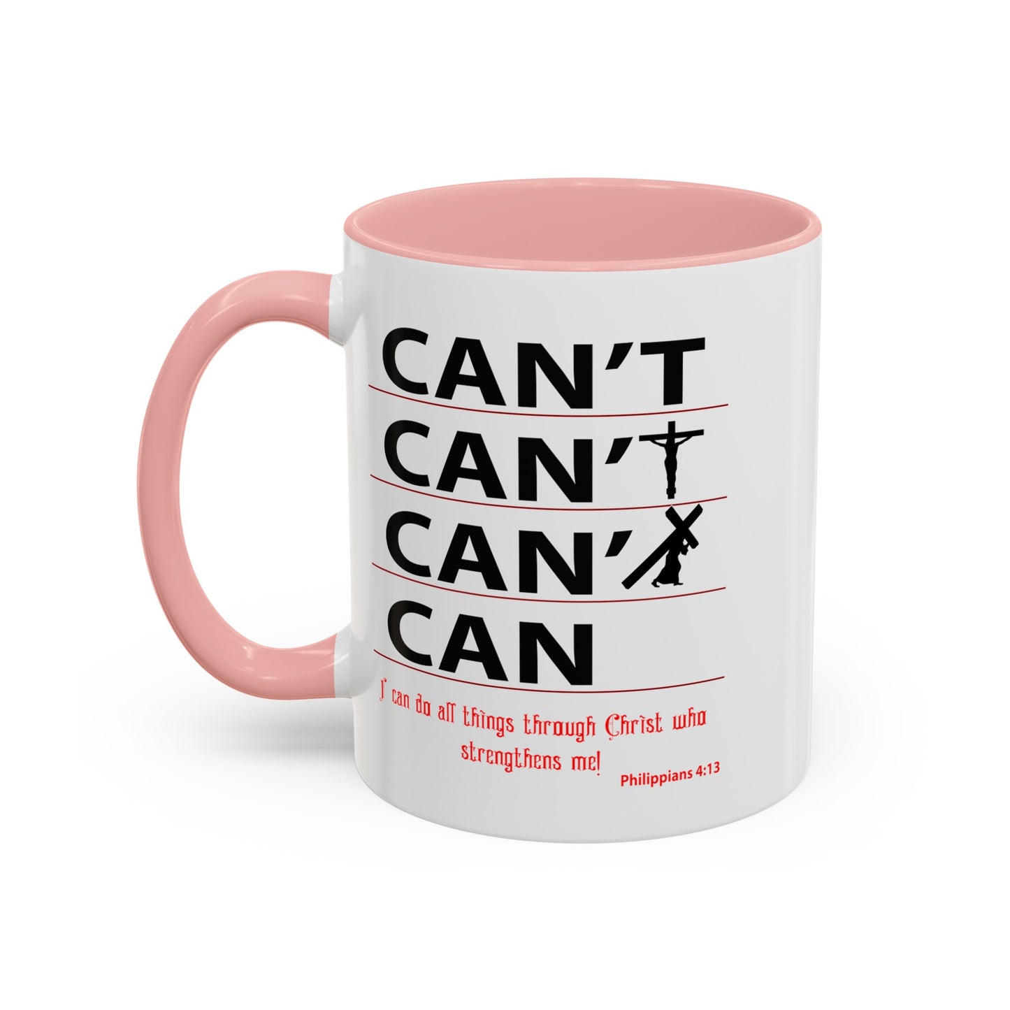 Through Christ-Accent Coffee Mug (11, 15oz)