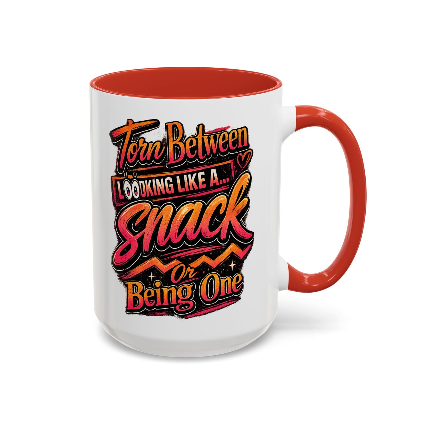 A Snack-Funny Accent Coffee Mug (15oz)