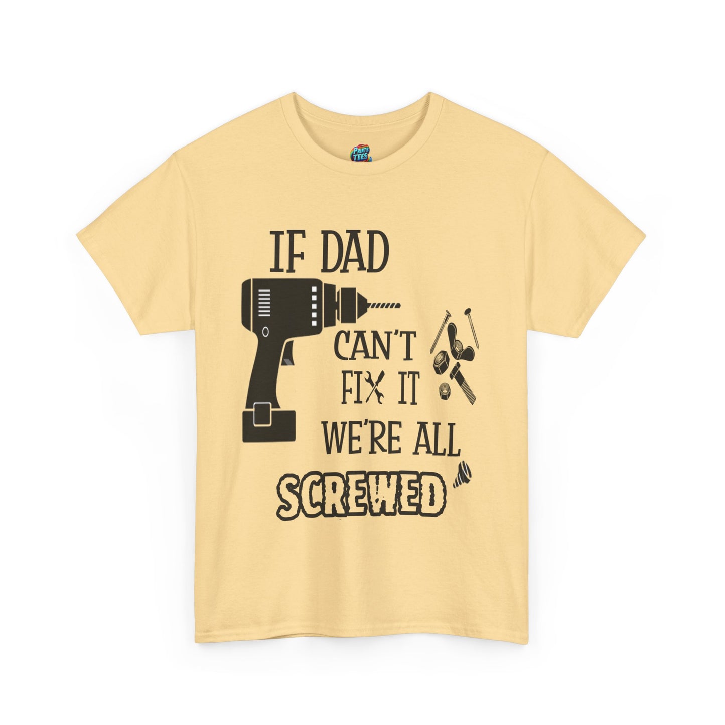 Fix It Dad-Heavy Cotton Classic Tee