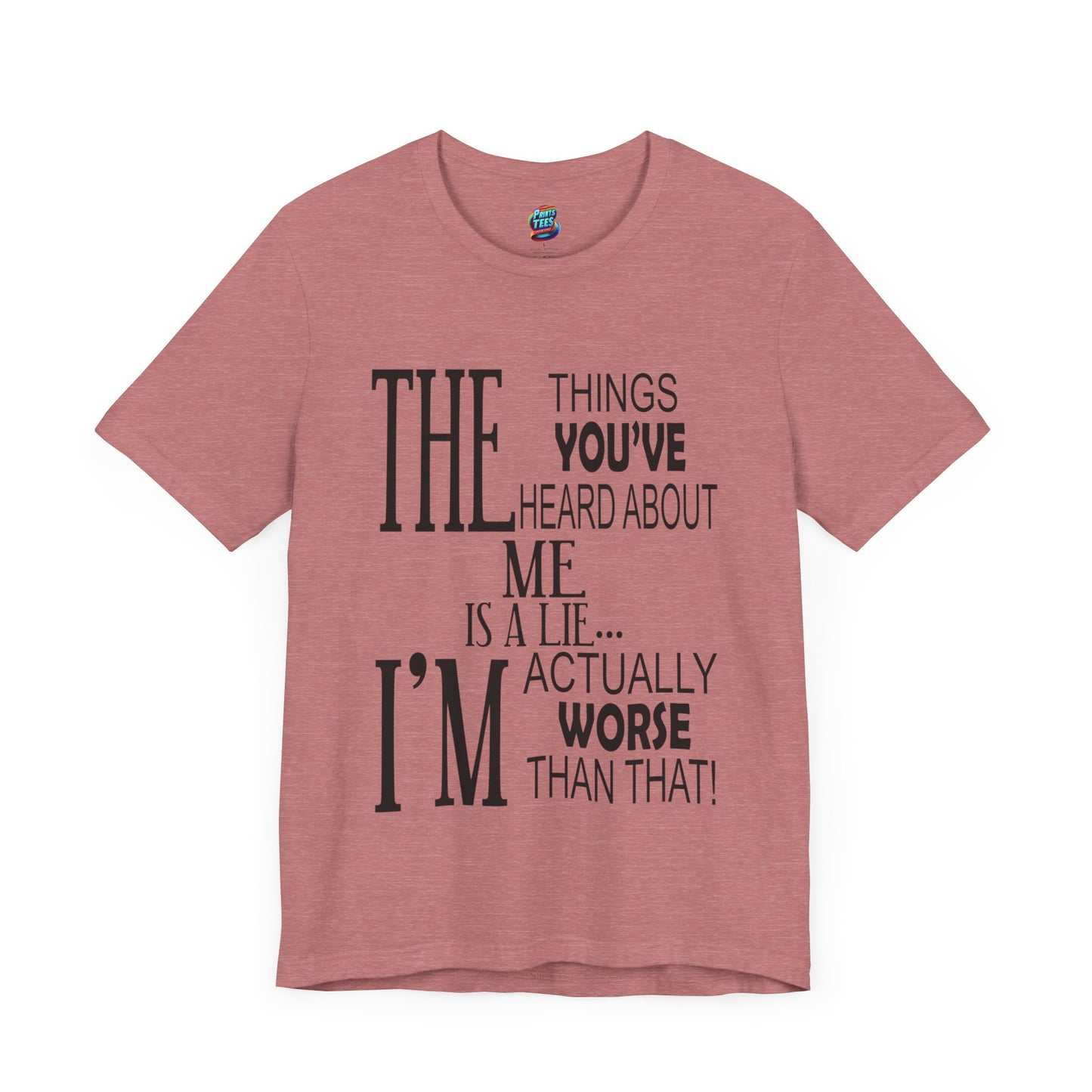 Things You've Heard-Jersey Knit T-Shirt