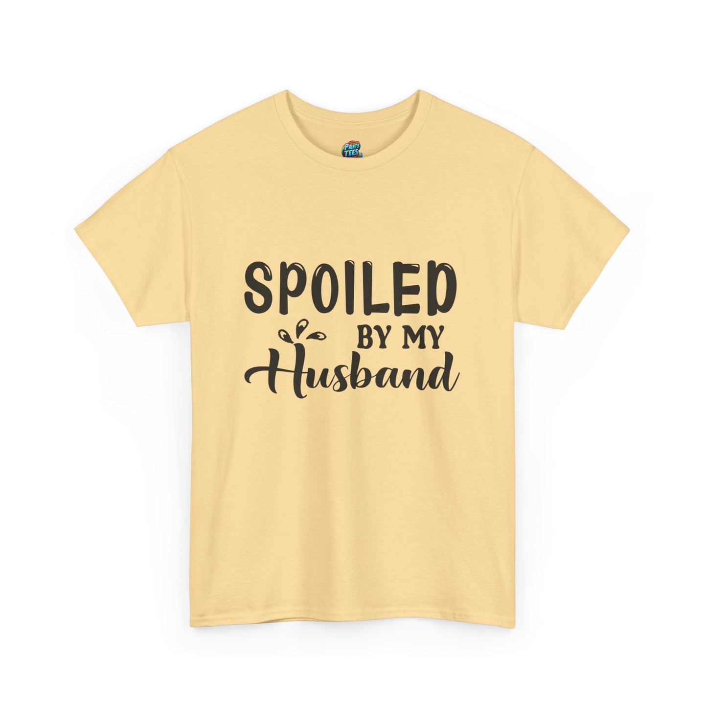 Spoiled by Husband-Heavy Cotton Classic Tee