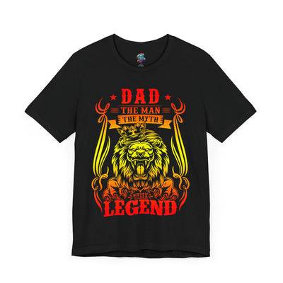 Lion Dad-Jersey Knit T-Shirt