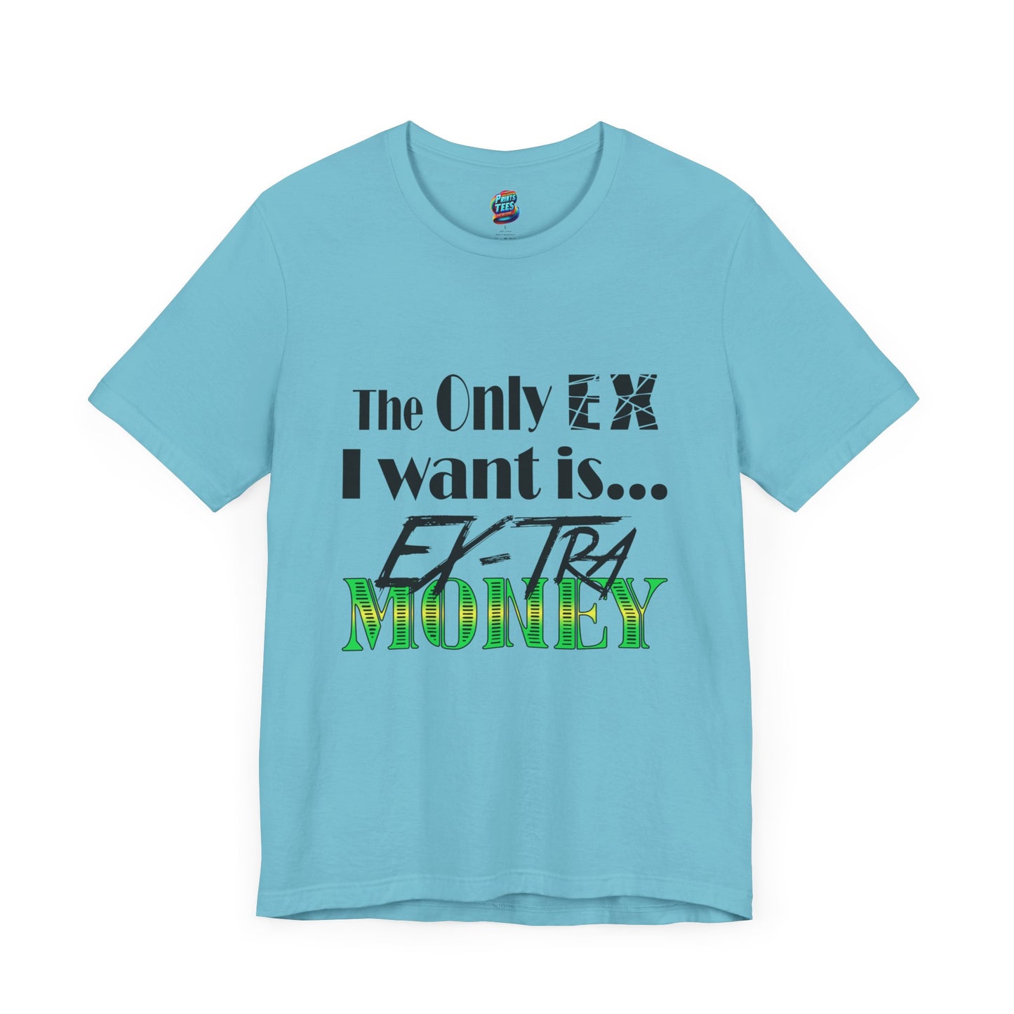 Ex-Tra Money-Jersey Knit T-Shirt