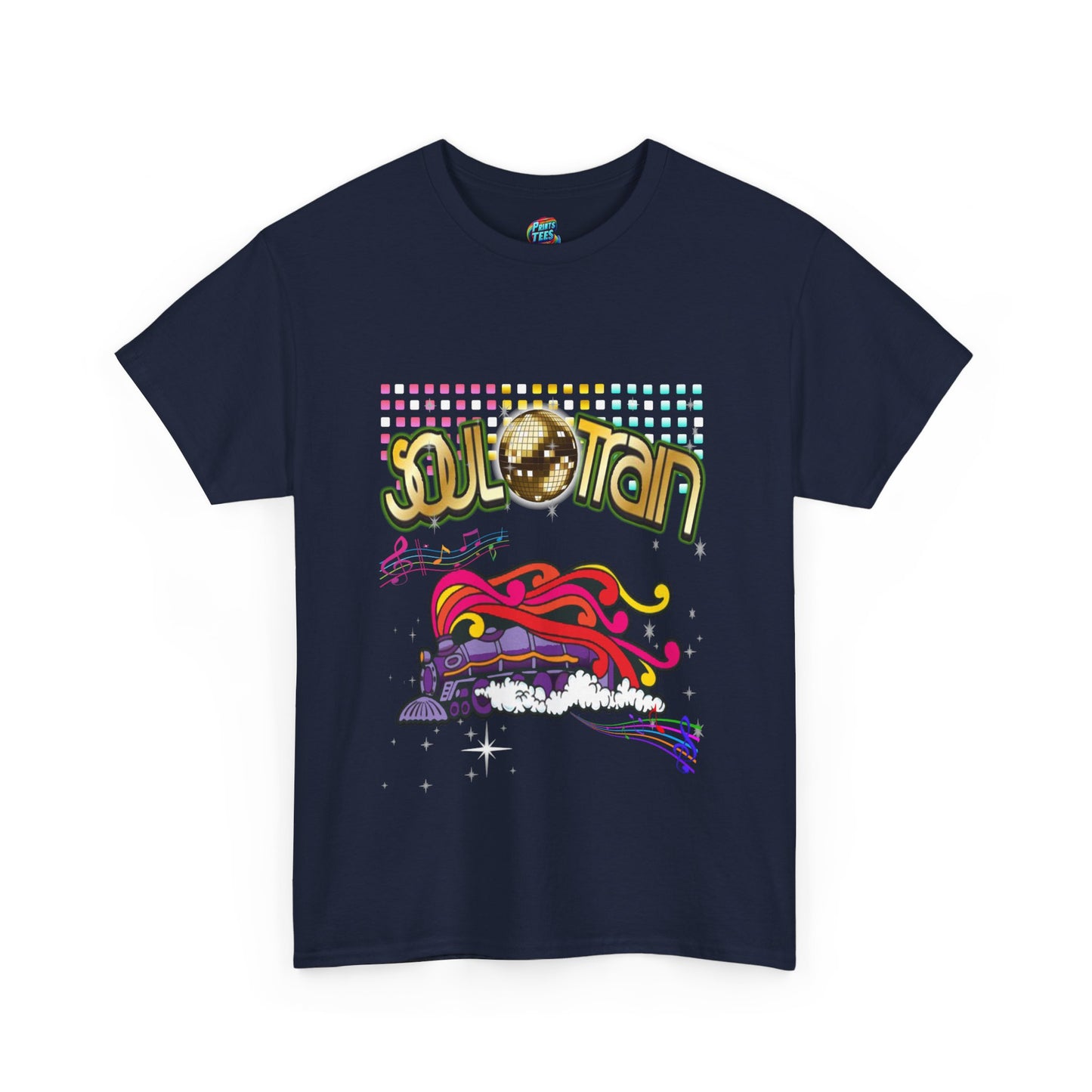 Soul Train Party-Heavy Cotton Classic Tee