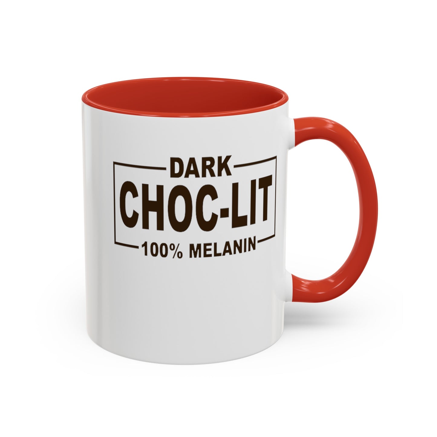 Dark Choc-Lit-Accent Coffee Mug (11, 15oz)