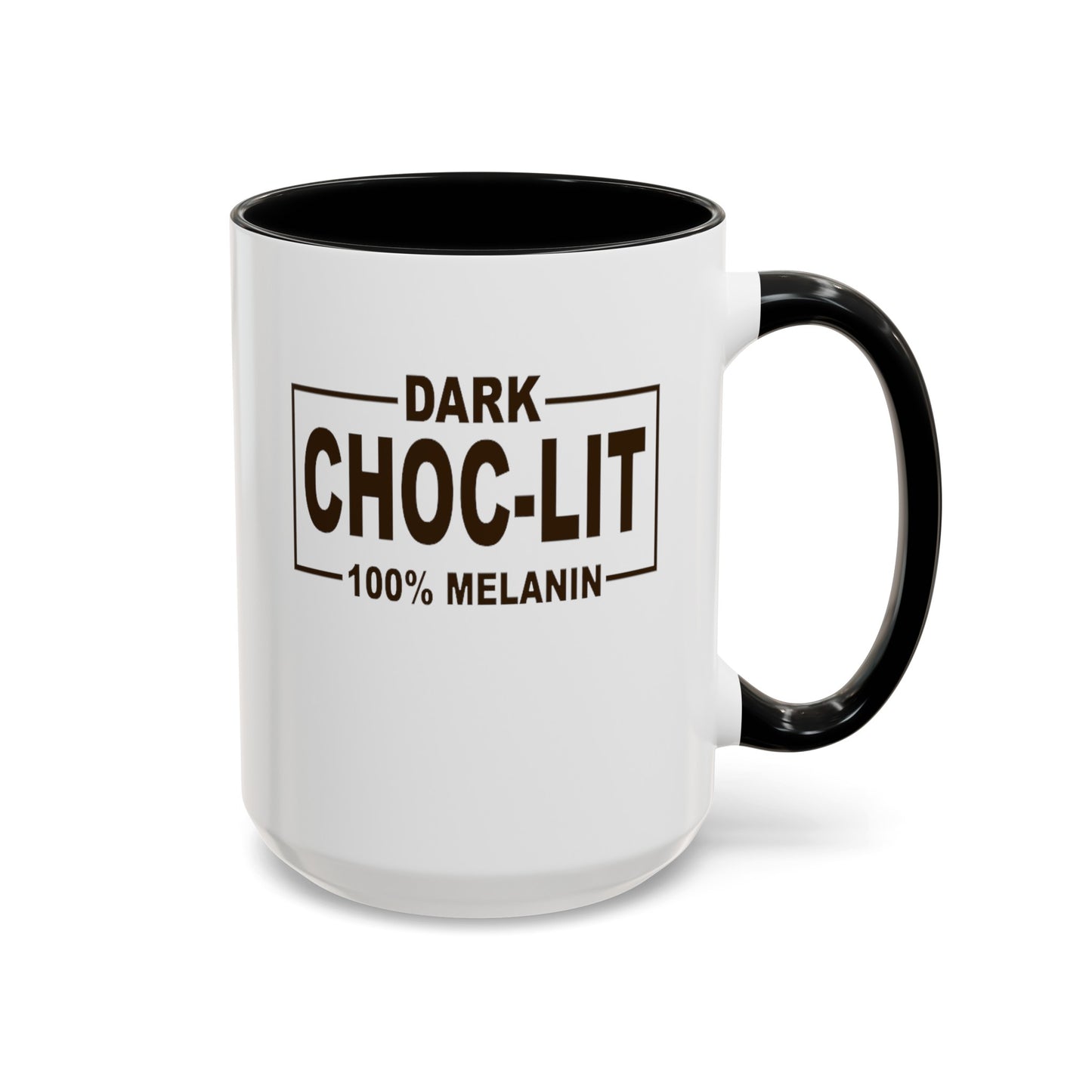 Dark Choc-Lit-Accent Coffee Mug (11, 15oz)