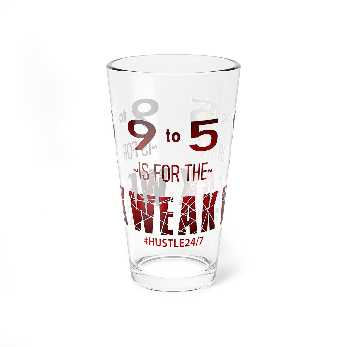 9 to 5-Mixing/Pint Glass, 16oz