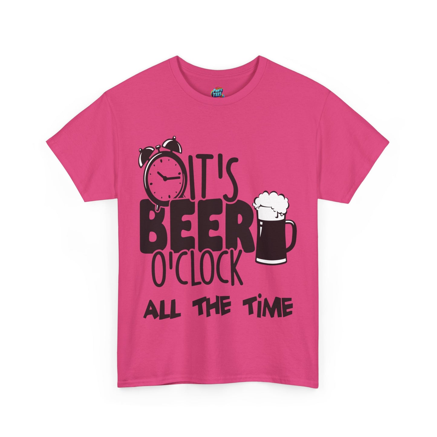 Beer O'Clock-Heavy Cotton Classic Tee
