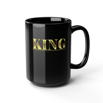 King-Black Mug (11oz, 15oz)