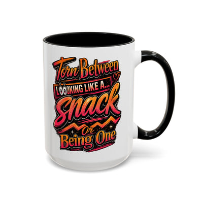 A Snack-Funny Accent Coffee Mug (15oz)