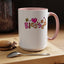 Blessed Flowers-Accent Coffee Mug (11, 15oz)