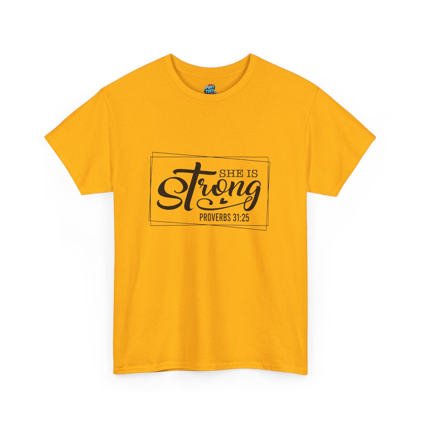 She is Strong-Heavy Cotton Classic Tee
