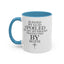 Blessed by God-Accent Coffee Mug (11, 15oz)