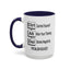 Ctrl-Alt-Del-Accent Coffee Mug (11, 15oz)