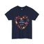 Best Mom Floral Heart-Heavy Cotton Classic Tee