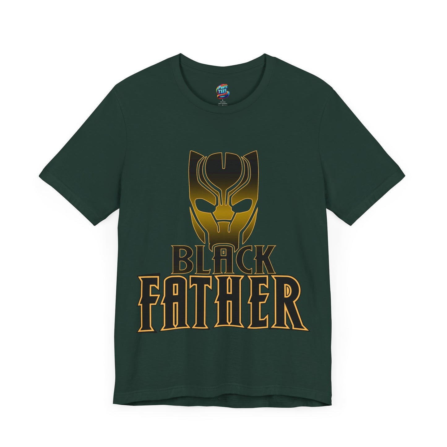Black Panther Father-Jersey Knit T-Shirt