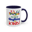 Be Kind-Accent Coffee Mug (11, 15oz)