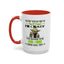 Crazy Yoda-Accent Coffee Mug (11, 15oz)