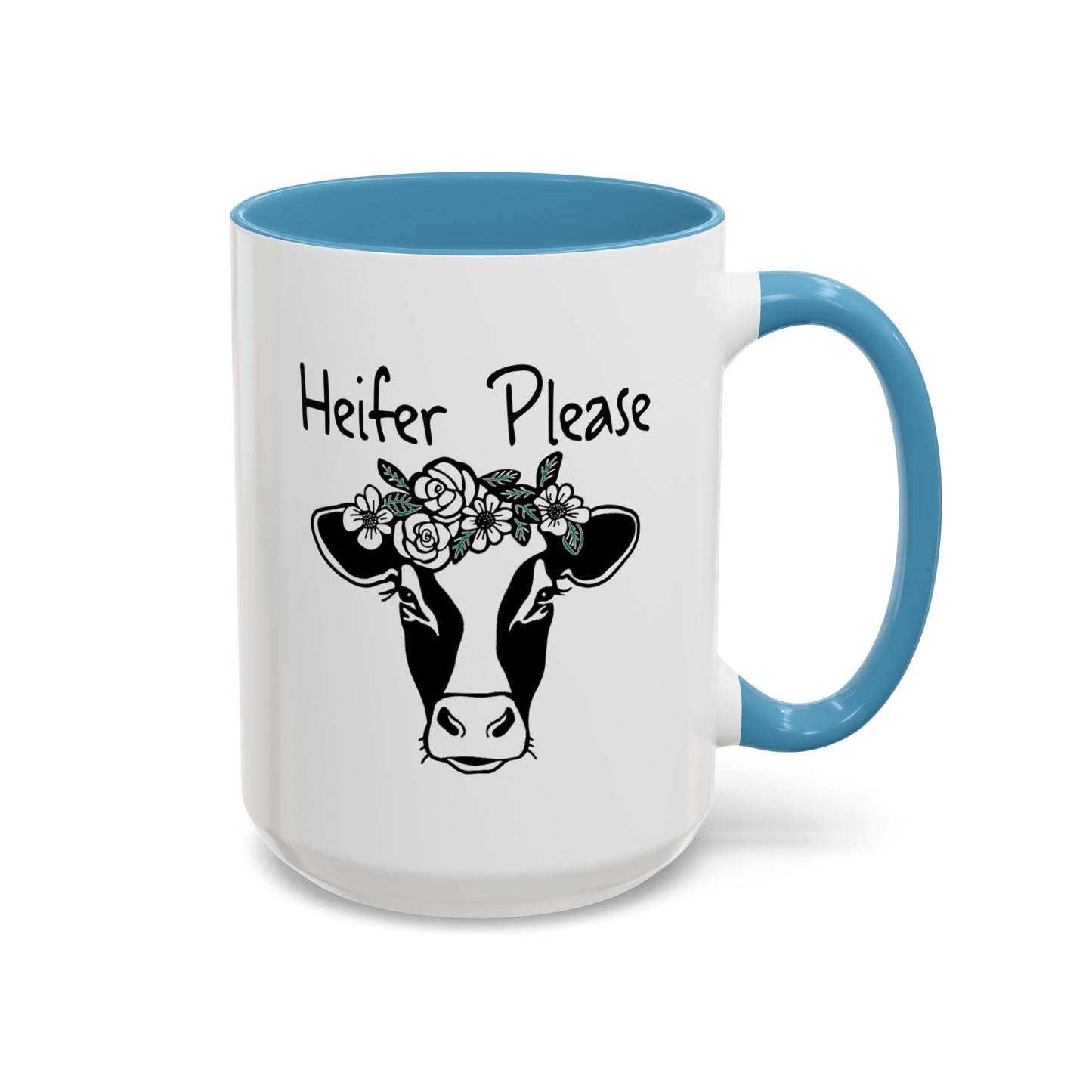 Heifer Please-Accent Coffee Mug (11, 15oz)