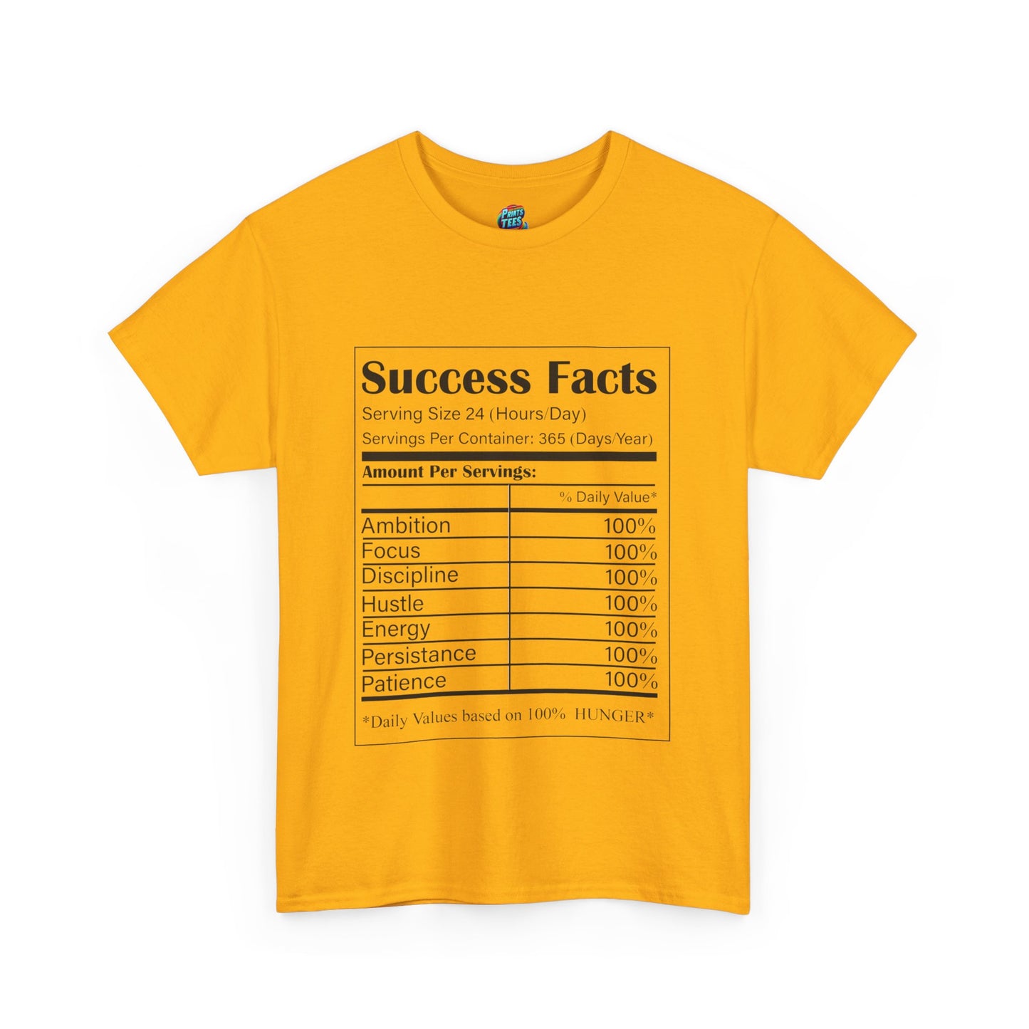 Success Facts-Heavy Cotton Classic Tee