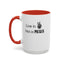 In Peace-Accent Coffee Mug (11, 15oz)