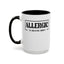 Allergic to Negative Energy-Accent Coffee Mug (11, 15oz)